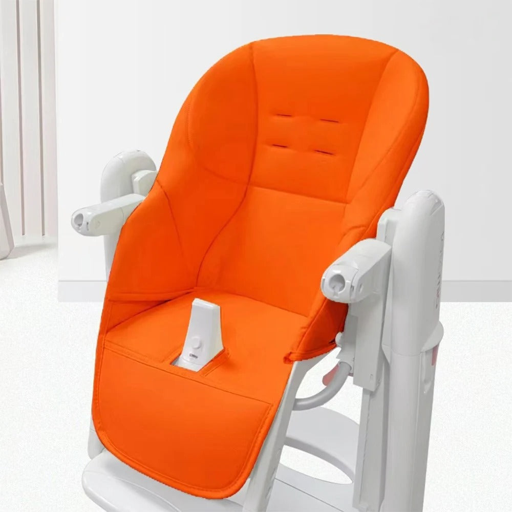Coussin chaise haute tout doux orange