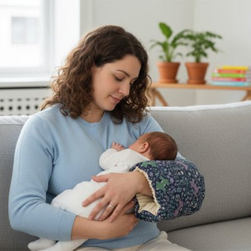Coussin d'allaitement confort maman porte son bebe