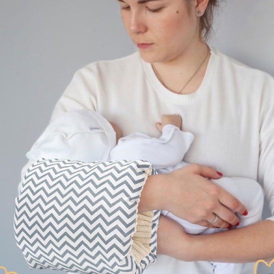 Coussin d'allaitement ergonomique confort maman porte bebe