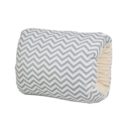 Coussin d'allaitement ergonomique confort zigzag