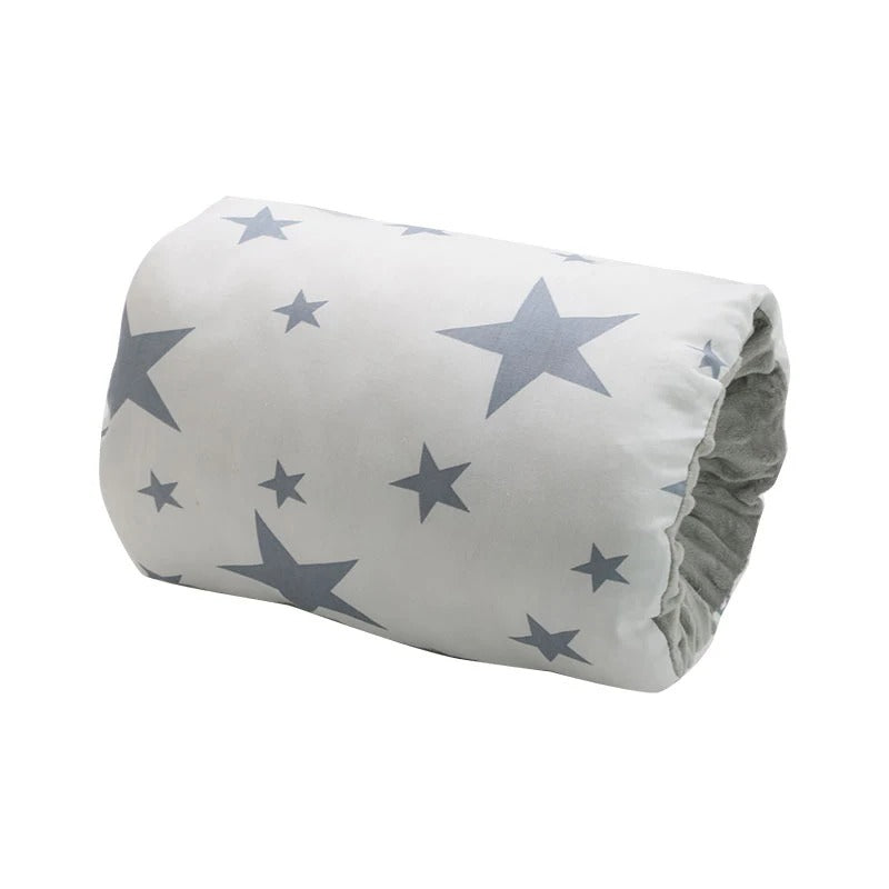 Coussin d'allaitement tout doux etoiles