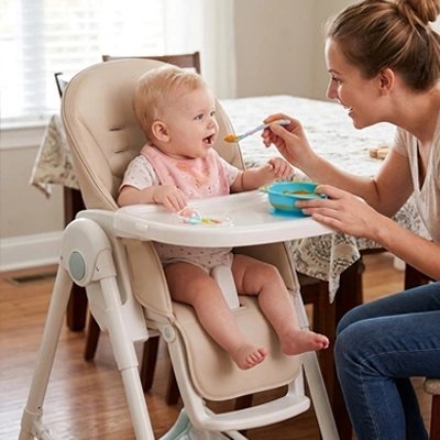Coussin pour chaise haute | Confort Lavable - Mon P'tit Nid Bébé
