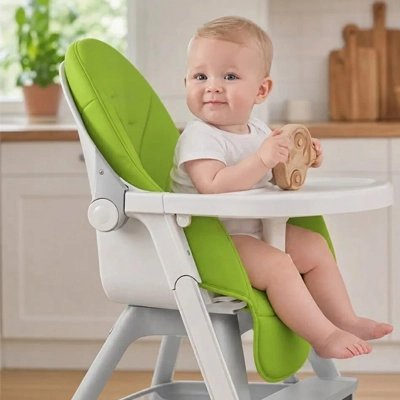 Coussin pour chaise haute | Confort Lavable - Mon P'tit Nid Bébé