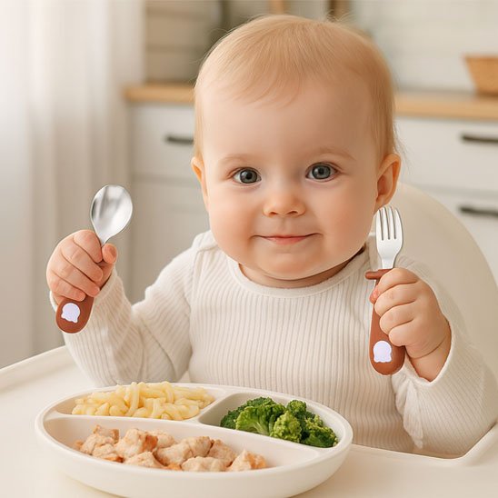 Couvert pour bebe
