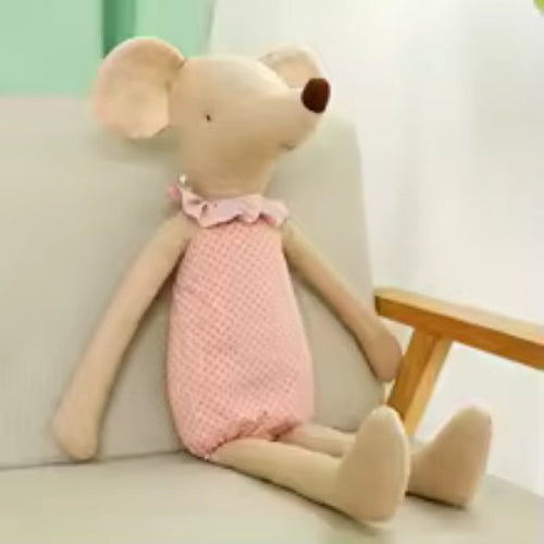 Doudou bebe soft ultra doux beige