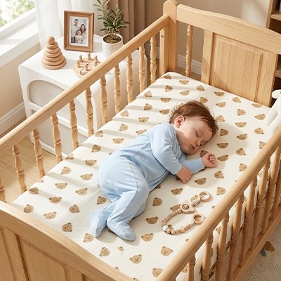 Drap housse lit bébé 