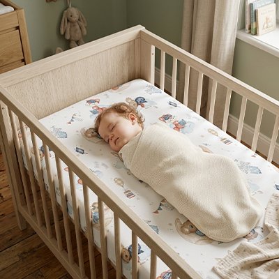 Drap housse lit bébé 