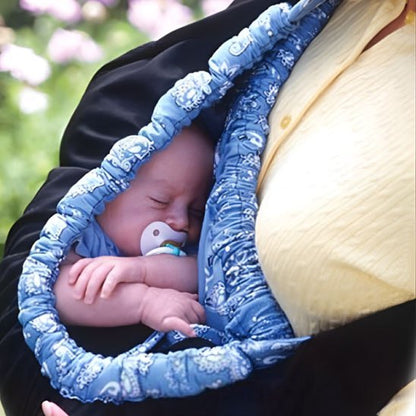 Écharpe de Portage | Confort Ajustable - Mon P'tit Nid Bébé