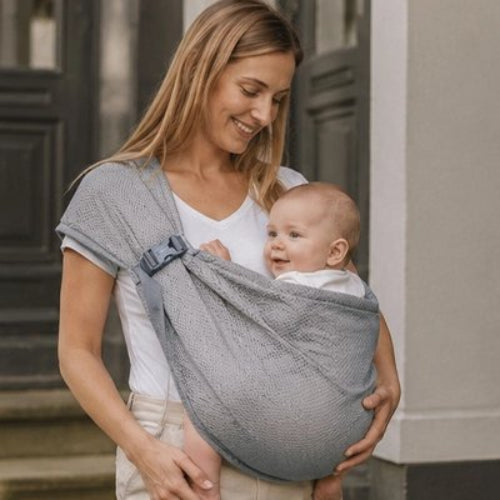 Echarpe de portage confort et serenite maman et son bebe