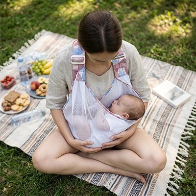 Echarpe de portage | Douceur Pratique - Mon P'tit Nid Bébé