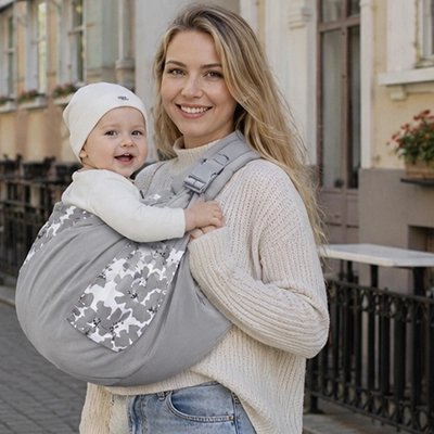 Écharpe de portage | Ergonomique Sécurisée - Mon P'tit Nid Bébé