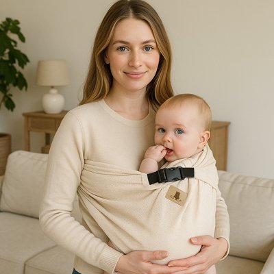 Echarpe de portage | Ultra - confortable - Mon P'tit Nid Bébé