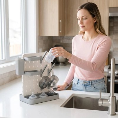 Égouttoir biberon | Pratique et hygiénique - Mon P'tit Nid Bébé