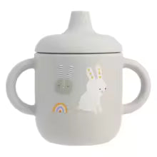 gobelet bebe anti fuite ergonomique gris