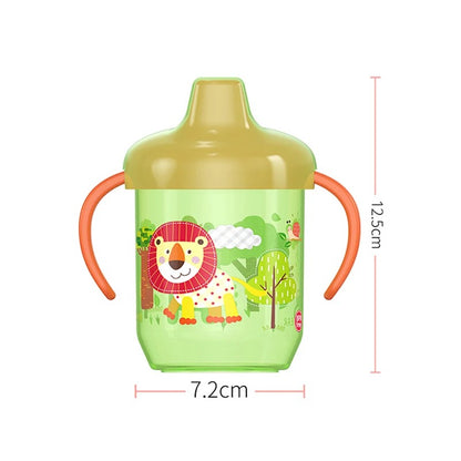 Gobelet bebe apprentissage anti fuite avec ses dimensions