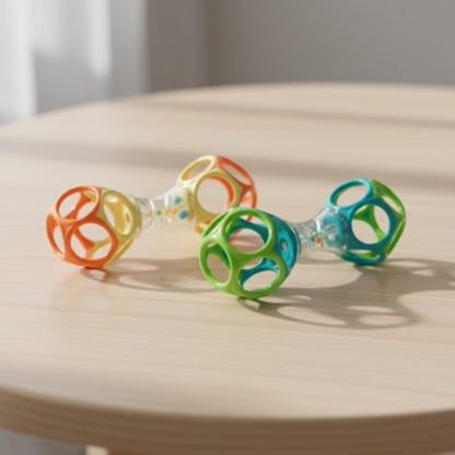 Hochet bebe sensoriel colore