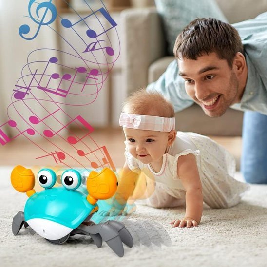 Jouet bebe eveil | Sensoriel & Musical - Mon P'tit Nid Bébé
