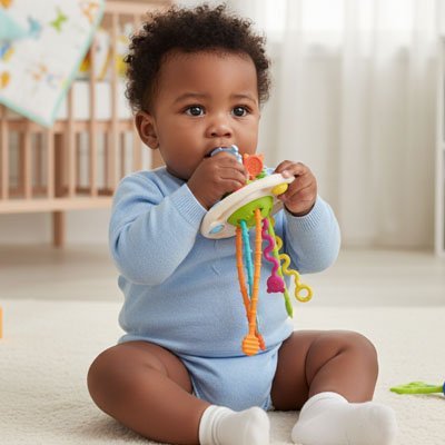 Jouet bebe eveil | Stimuli Sensoriel - Mon P'tit Nid Bébé