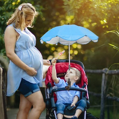 Ombrelle pour poussette | Protection UV Universelle - Mon P'tit Bébé