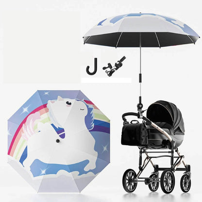 Ombrelle poussette | Protection Universelle - Mon P'tit Nid Bébé