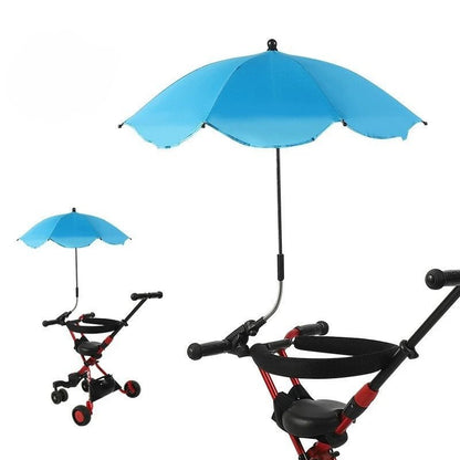 Ombrelle poussette | Protection UV Florale - Mon P'tit Nid Bébé
