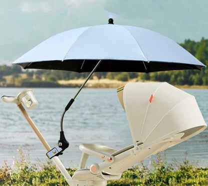 Ombrelle poussette | Solar & UV Protection - Mon P'tit Nid Bébé
