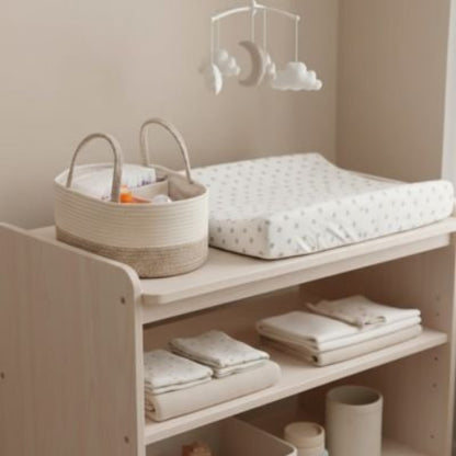 Panier rangement bebe organibebe occupe peu de place