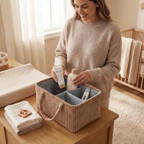 Panier rangement bebe | Organisateur Pratique - Mon P'tit Nid Bébé