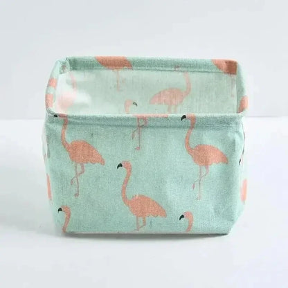 Panier rangement bebe scandi vert