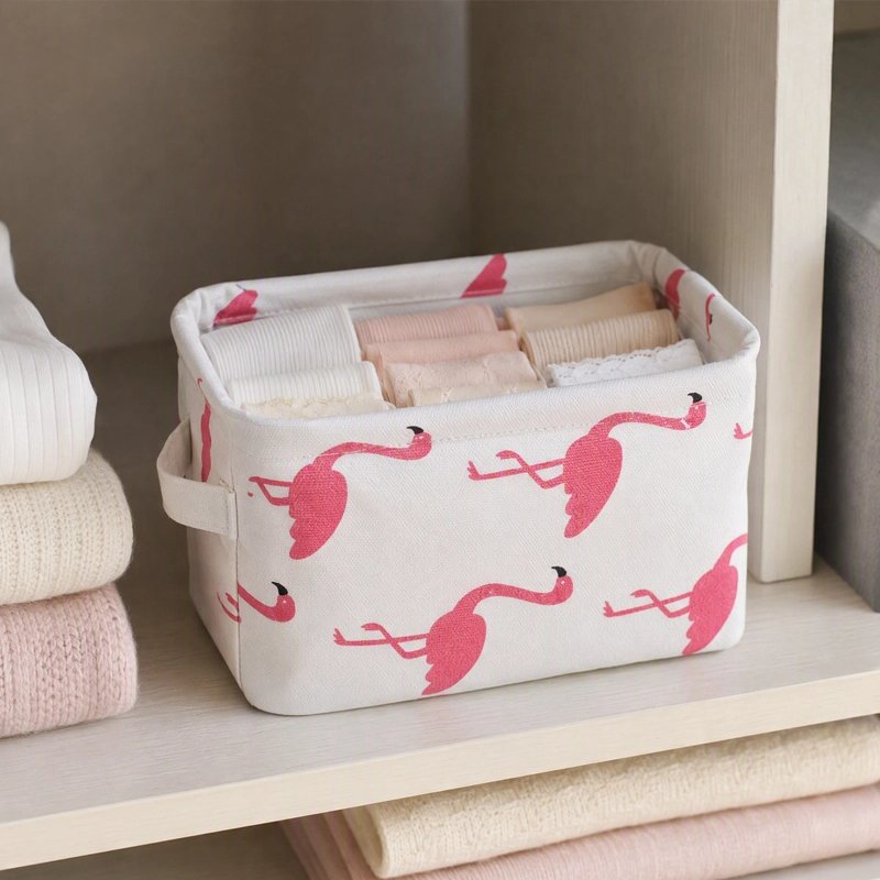 Panier rangement bebe scandi