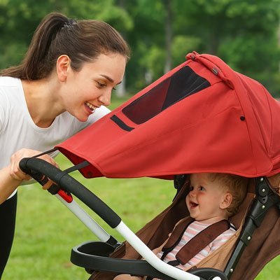 Parasol pour poussette | UltraProtect - Mon P'tit Bébé