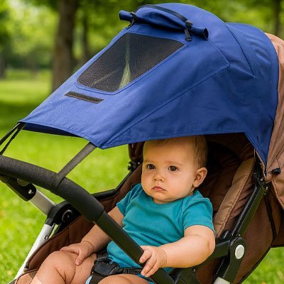 Parasol pour poussette | UltraProtect - Mon P'tit Bébé