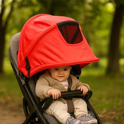 Parasol pour poussette | UV - Protect - Mon P'tit Bébé