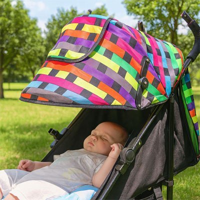Parasol pour poussette | UV - Protect - Mon P'tit Bébé