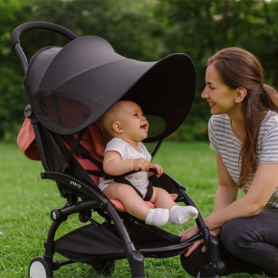 Parasol pour poussette | UVProtect - Mon P'tit Bébé