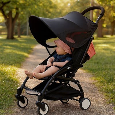 Parasol pour poussette | UVProtect - Mon P'tit Bébé