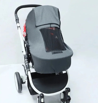 Parasol poussette anti UV respirant