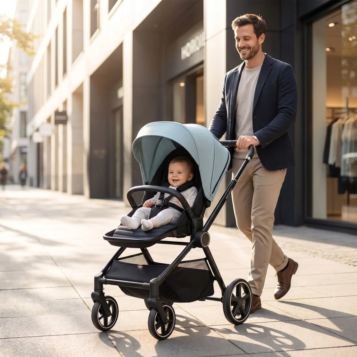 Parasol poussette | Anti UV & Waterproof - Mon P'tit Nid Bébé