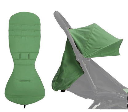 Parasol poussette protection impeccable vert