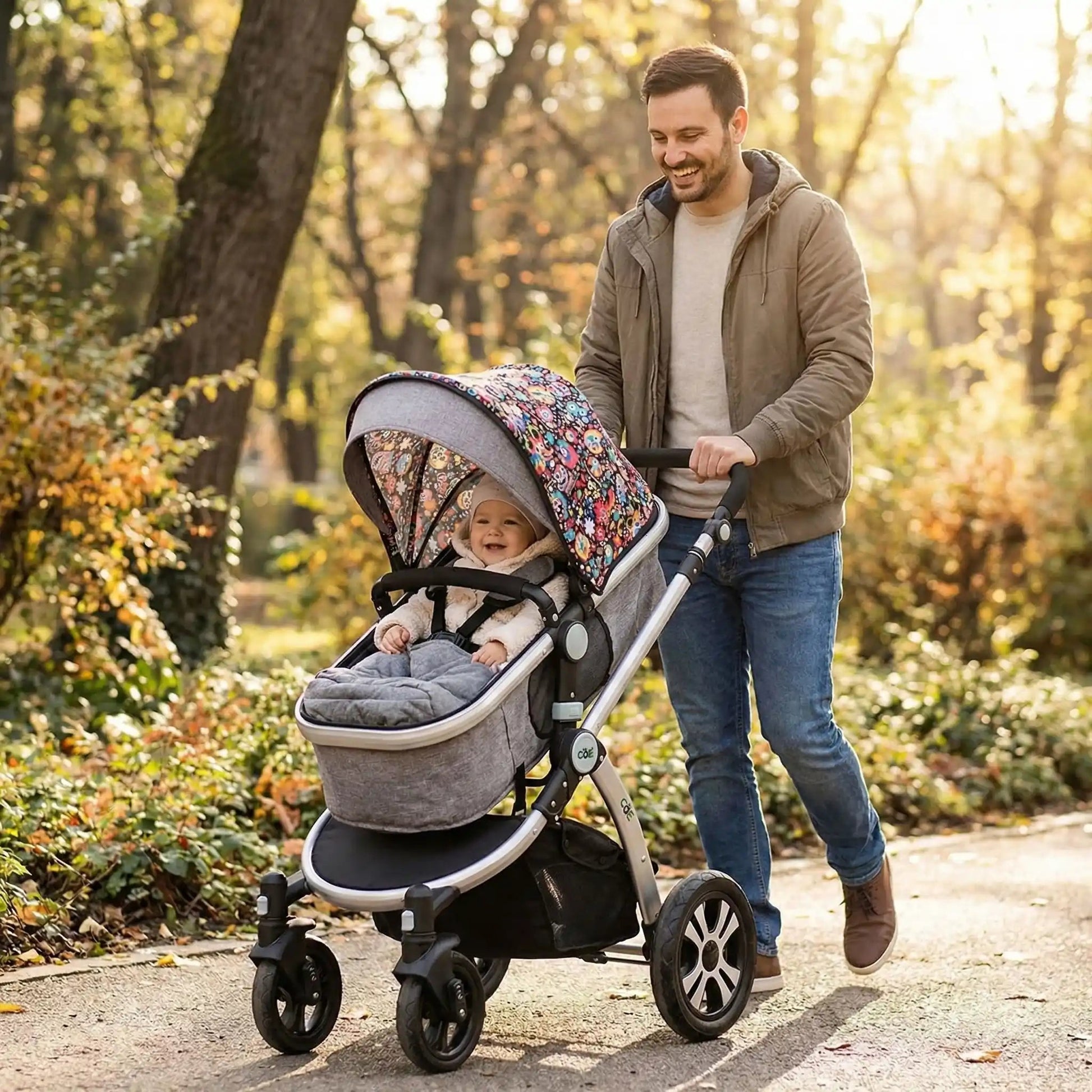Parasol poussette | Protection UV optimale - Mon P'tit Nid Bébé