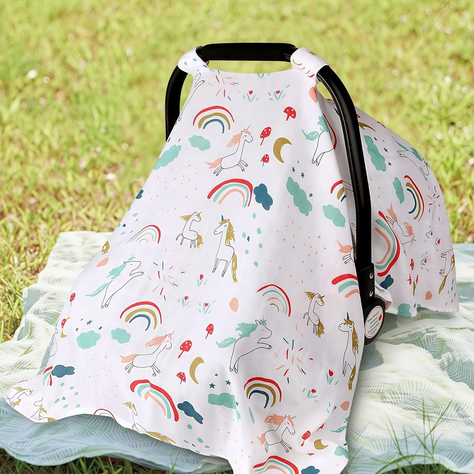 Parasol poussette | Protection UV Respirant - Mon P'tit Nid Bébé