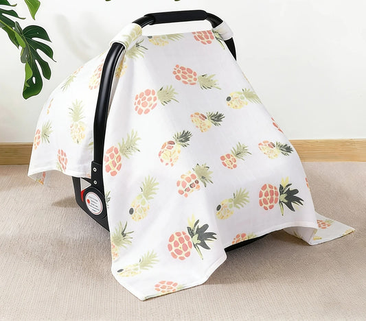 Parasol poussette respirant avec motifs