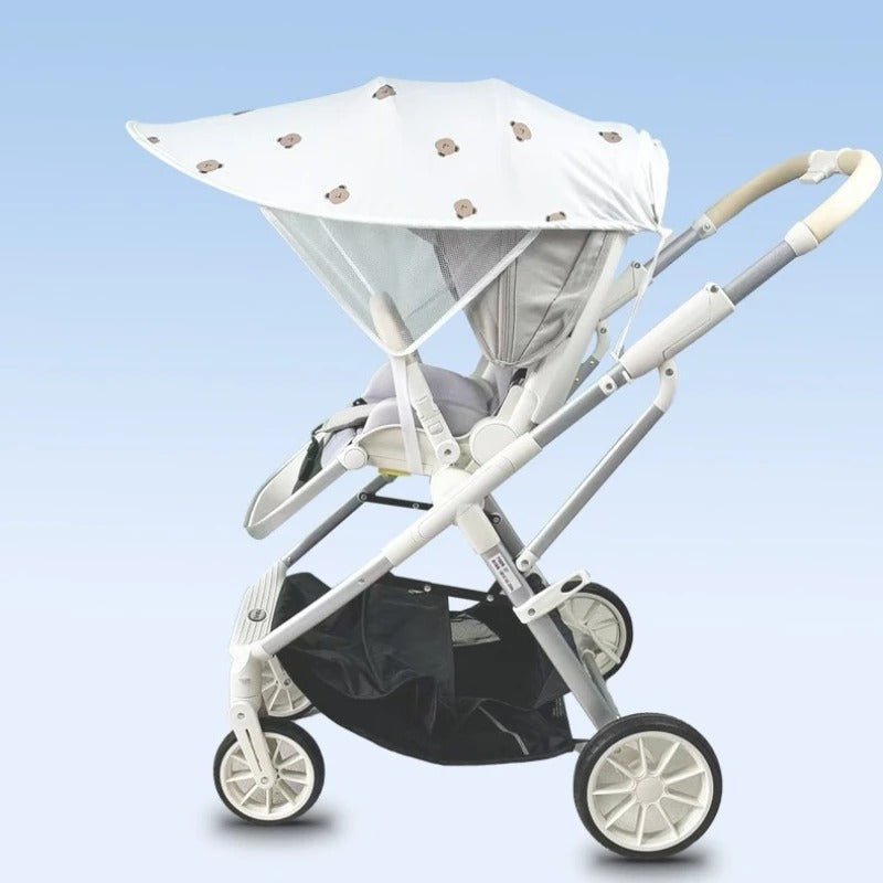 Parasol poussette universel | Protection UV - Mon P'tit Nid Bébé
