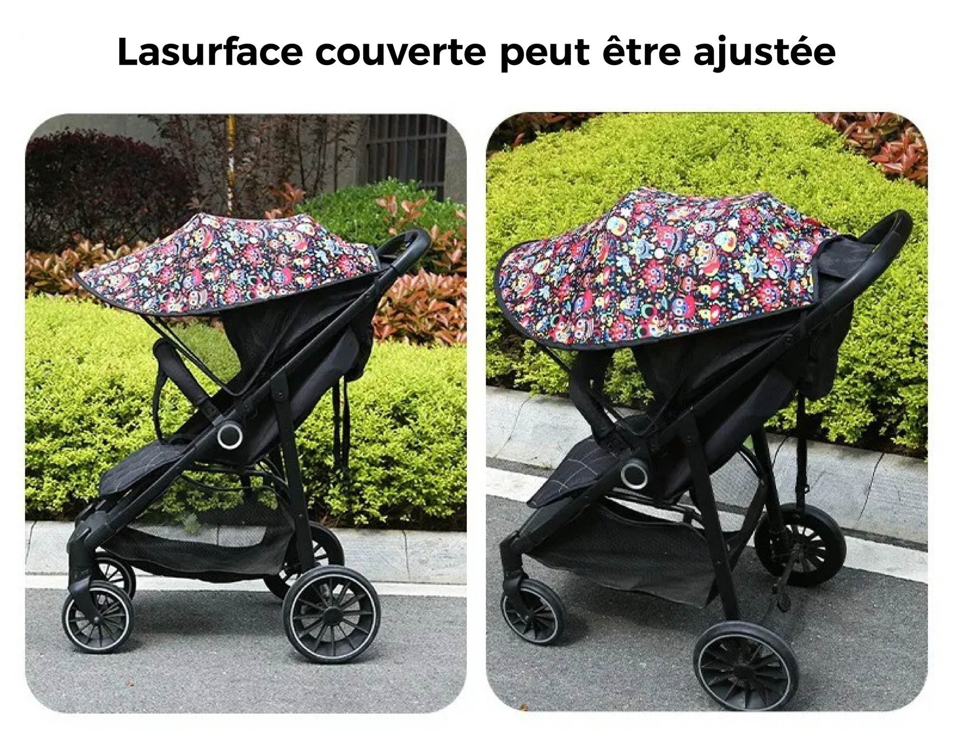 Parasol poussette universel | Protection UV - Mon P'tit Nid Bébé