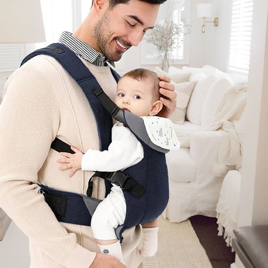 Porte bébé ergonomique | 0 - 36 mois - Mon P'tit Nid Bébé