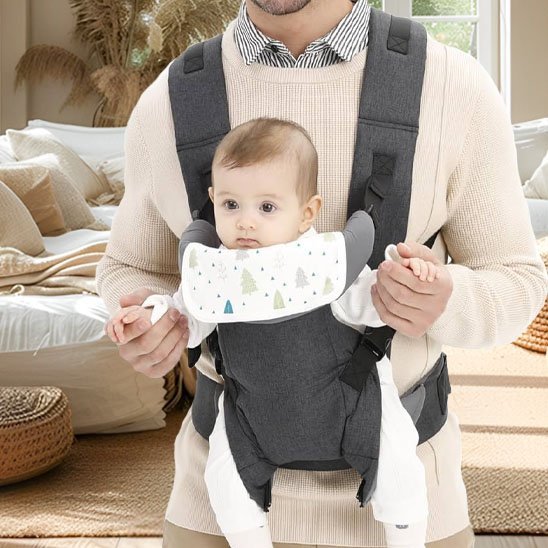 Porte bébé ergonomique | 0 - 36 mois - Mon P'tit Nid Bébé