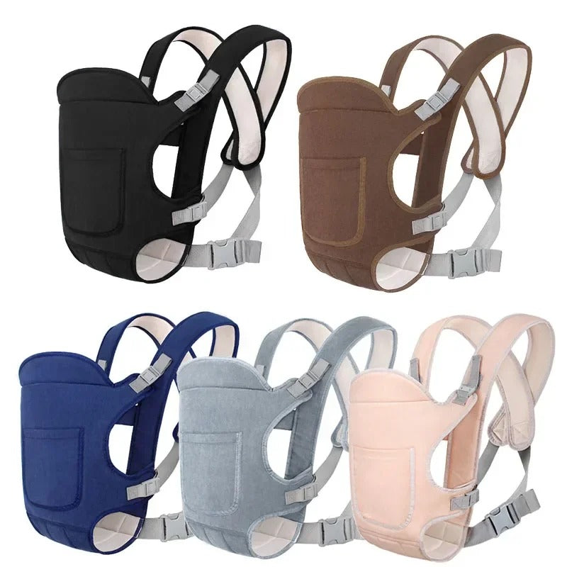Porte bebe ergonomique 4 positions et ses differentes couleurs