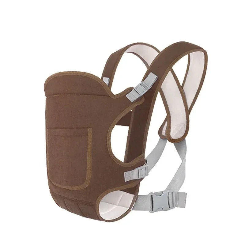 Porte bebe ergonomique 4 positions marron