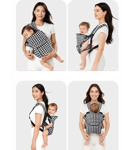 Porte bebe fonctionnel et respirant 4 positions