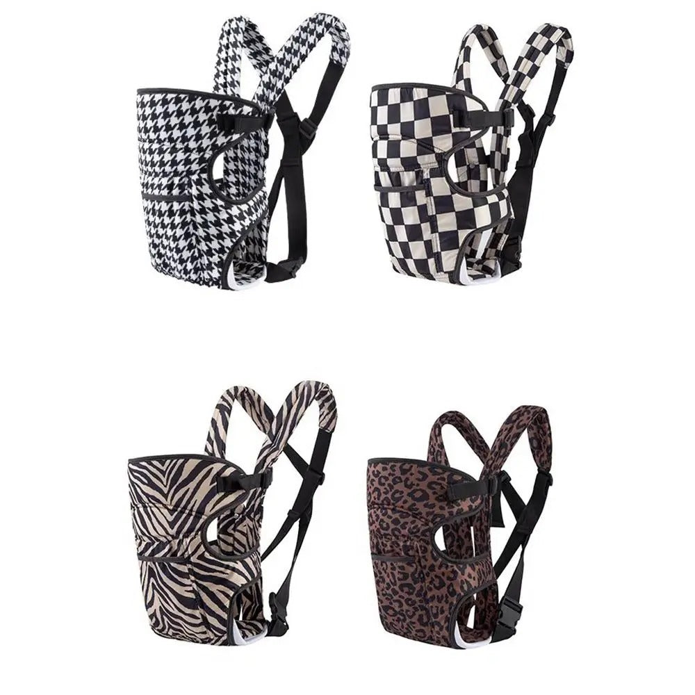 Porte bebe fonctionnel et respirant avec de beaux motifs